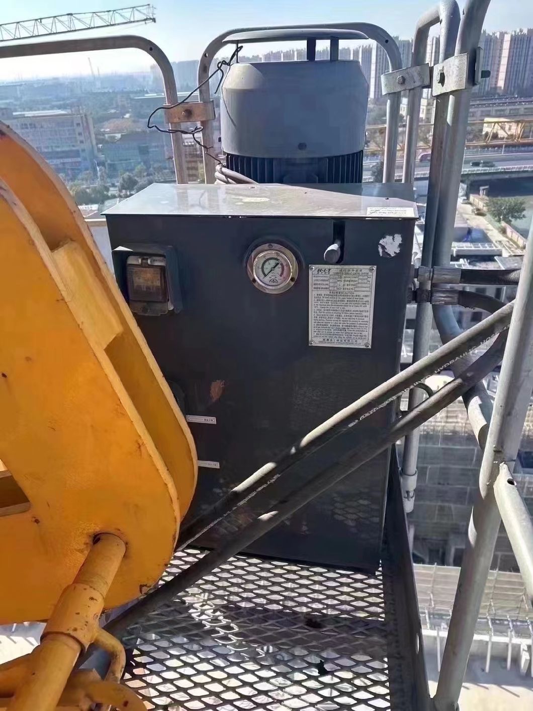 in 21, Zoomlion 7025-12 Tower Crane Hot Selling Model for Sale