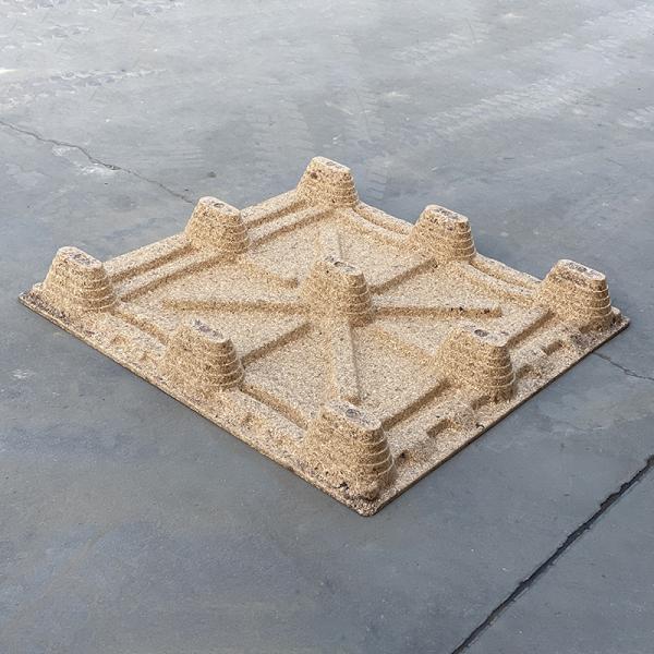 Factory High Temperature Resistant Moisture Molded Compressed Wood Chips MDI Pallets