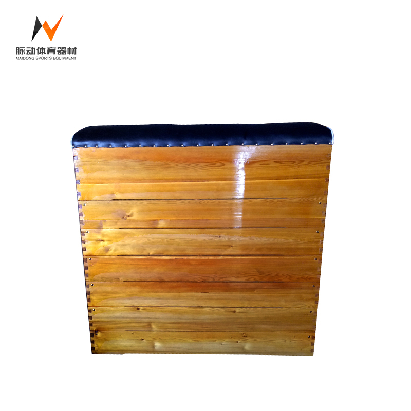 7 Sections Vaulting Box Gymnastic Wooden Equipment Improve Your Gymnastic Performance
