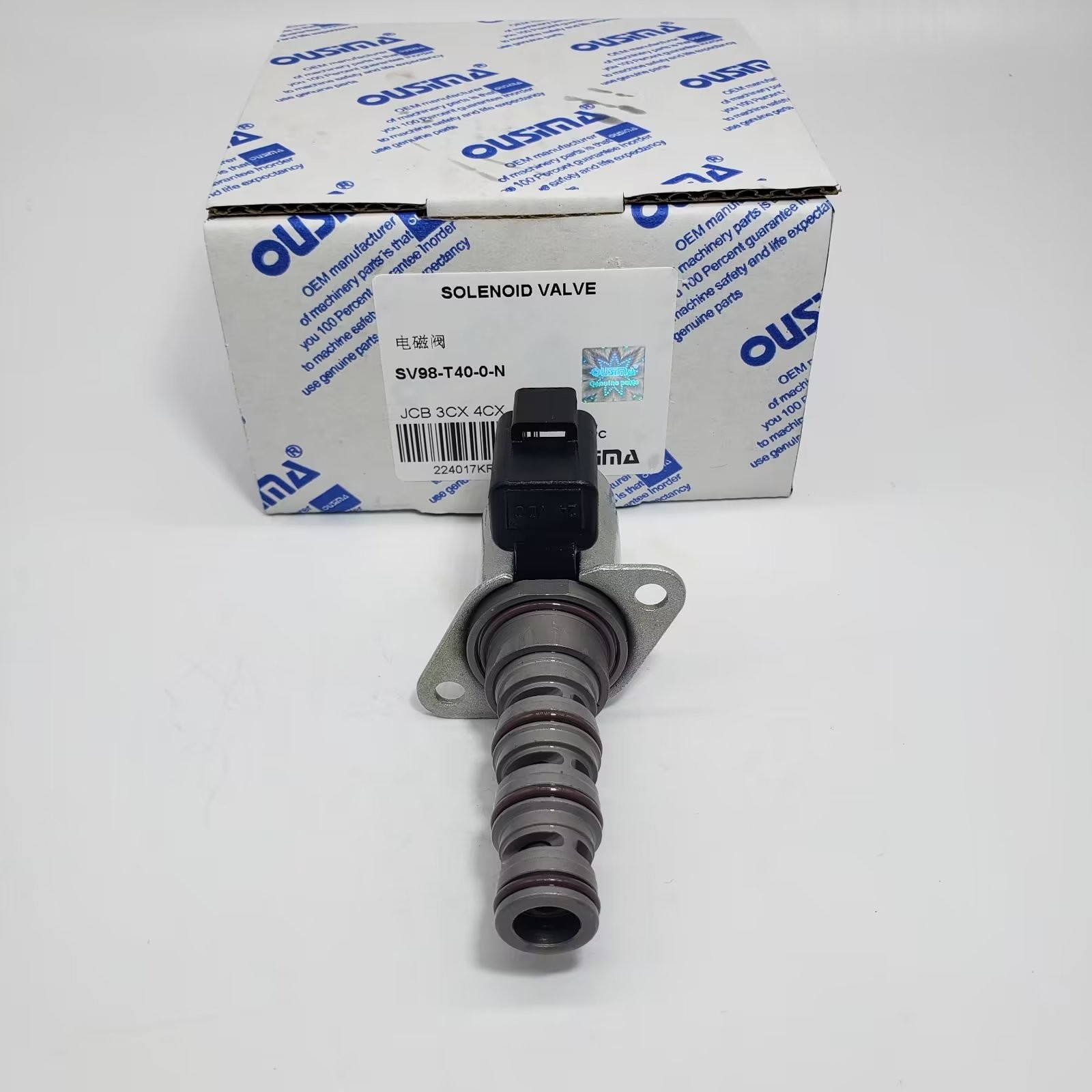 Solenoid Valve Transmission Control Valve SV98-T40 25223075 For JCB 3CX 4CX