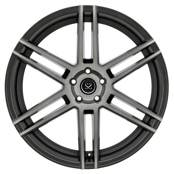Matte black classic aluminum alloy monoblock forged wheel rim from china