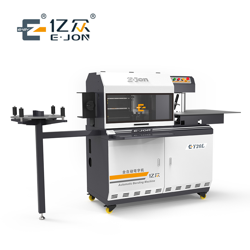 Y20L Advertising SS Logos Store Metal CNC Letter Bender 3D Aluminum Letter Bending Machine