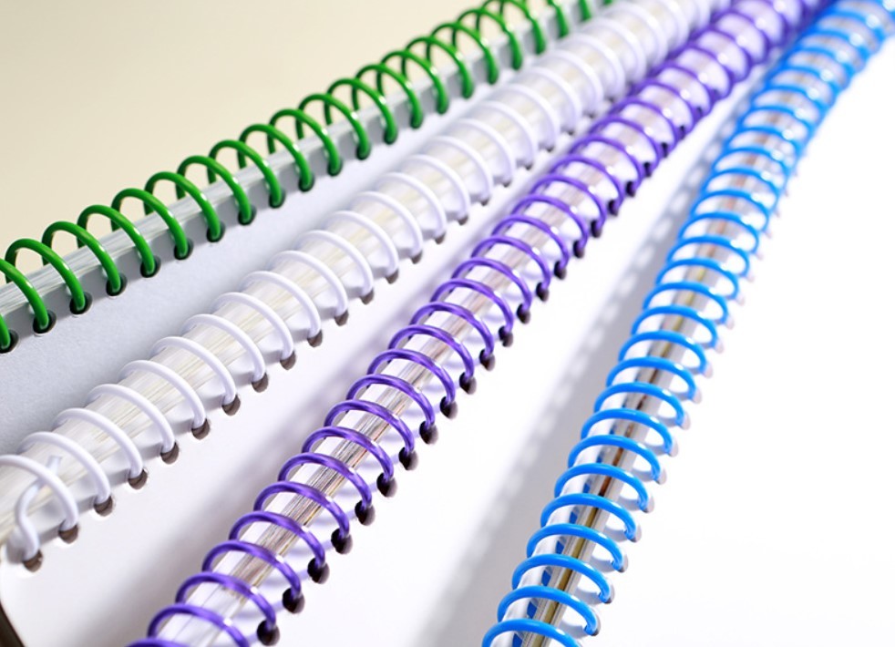 3/1 4/1 PVC Plastic Spiral Single Wire Coil 1-1/4''