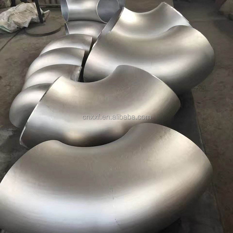 Round Head Code Incoloy 625 800 Seamless Stainless Steel 45/90/180 Degree Elbow for Connecting Pipes