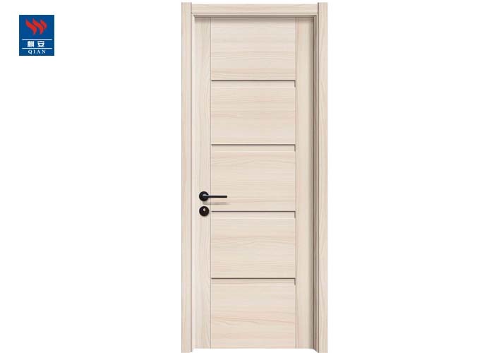 Fire Resistant Wood Plastic MDF Interior Hospital Door