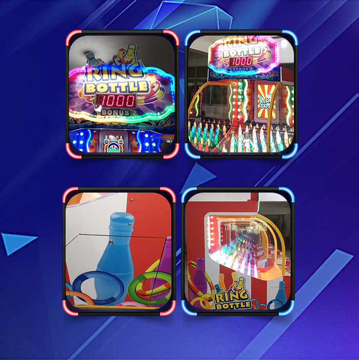 Commercial Redemption Game Machine Tickets Arcade Automatically Out Rings