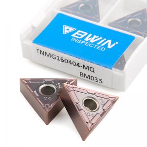 China Tnmg160412 Coated Carbide Inserts Wear Resisting Metal Lathe Carbide Inserts on sale