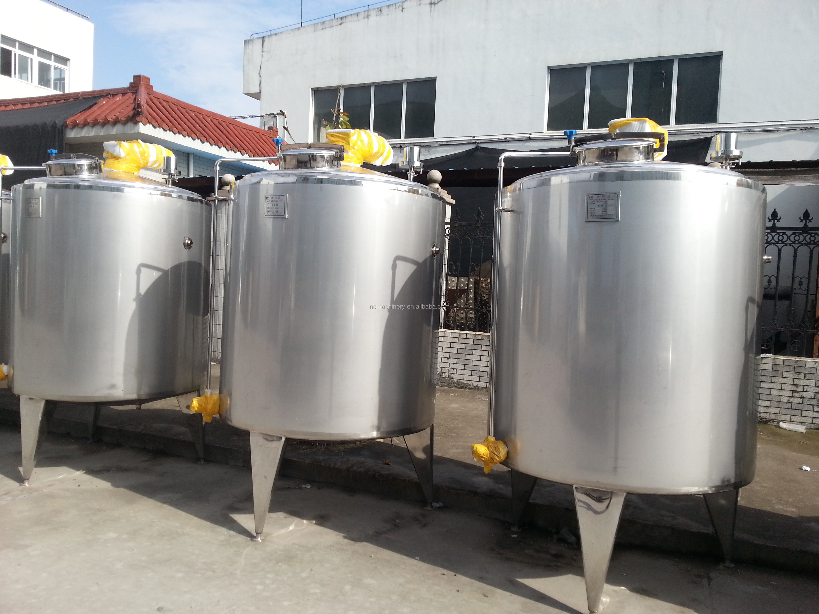 110V/220V/380V/440V/480V 1.1KW Stainless Steel Yogurt Fermentation Tank