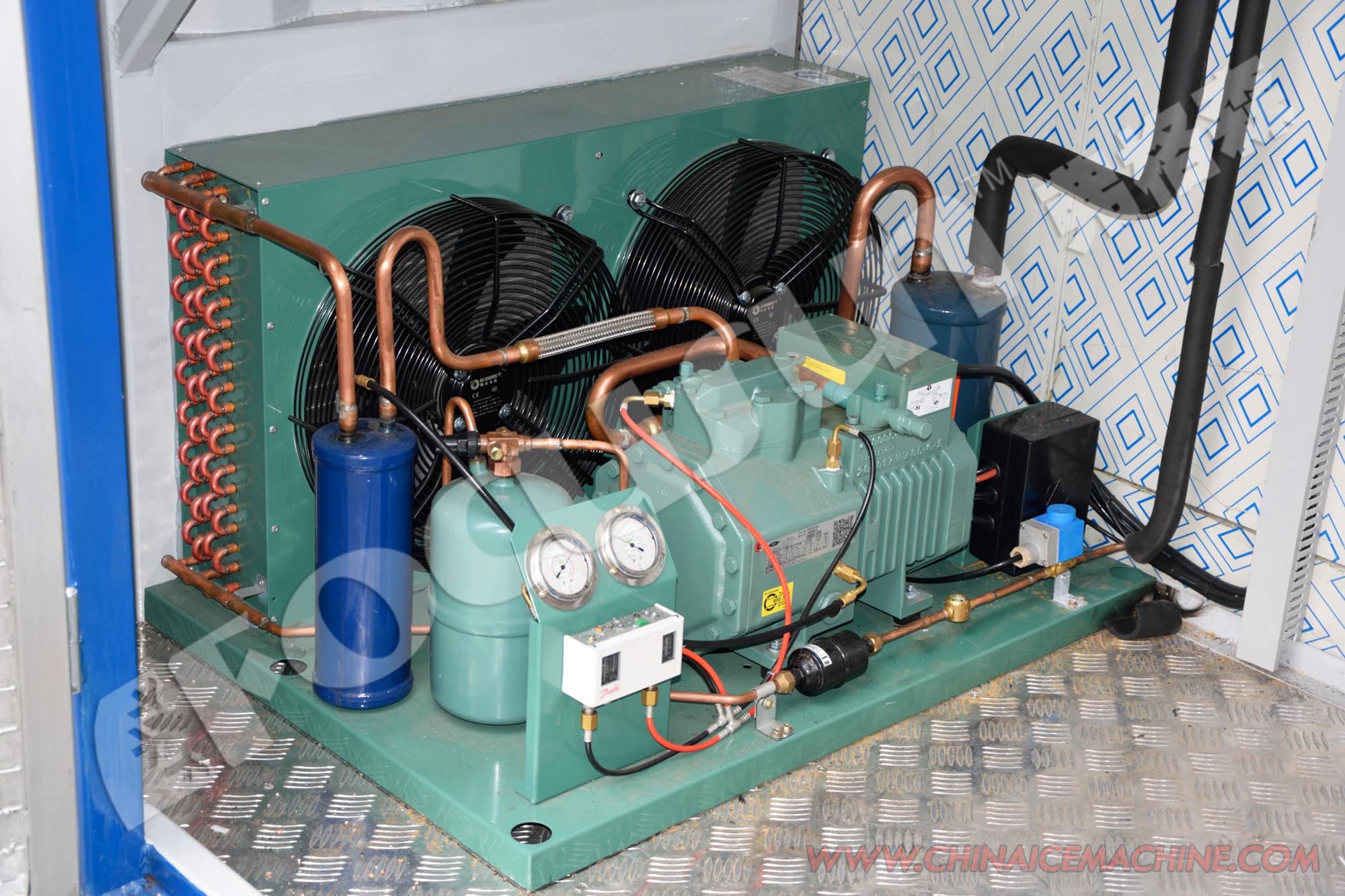 20ft Containerized Cold Room of Color Steel Plate and Bitzer Compressor Ready to Ship