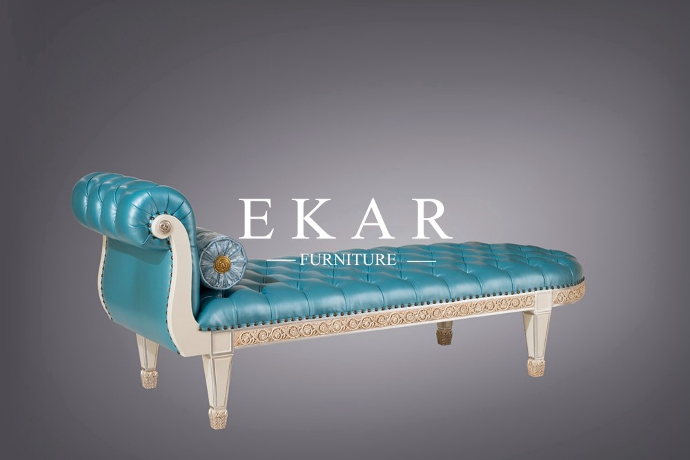 Old Style Luxury Classic Spanish Chaise Lounge Sofa FLN-M-GF401