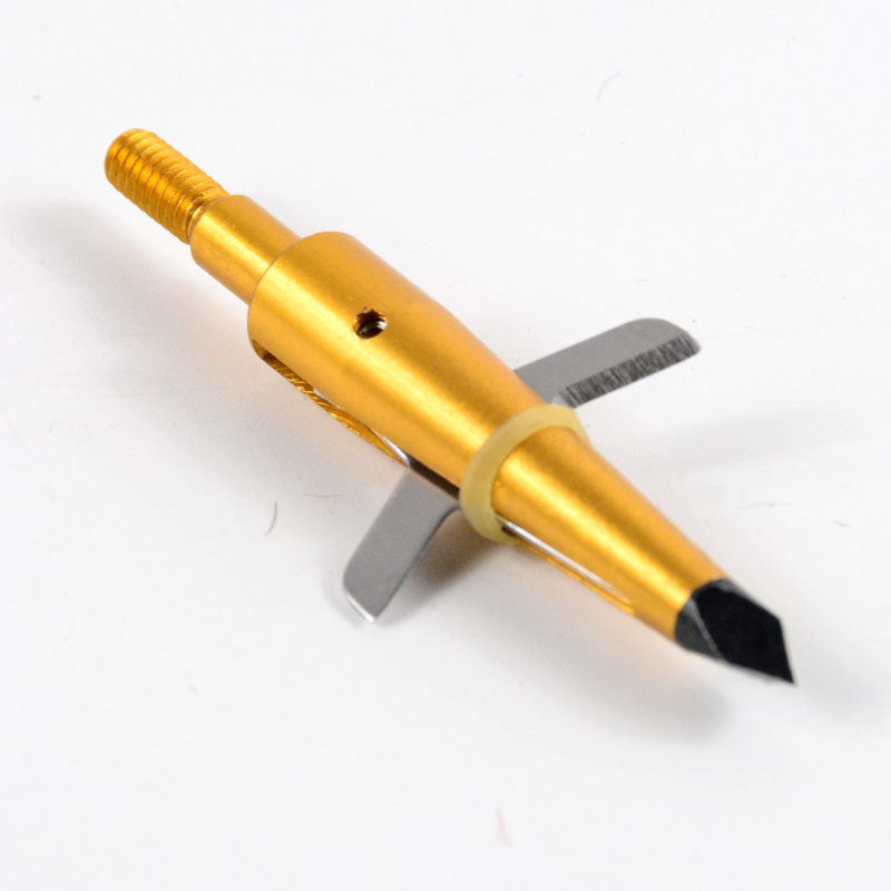 2 Blade 100grain Hunting Broadhead Stainless Steel Arrow Head for Archery