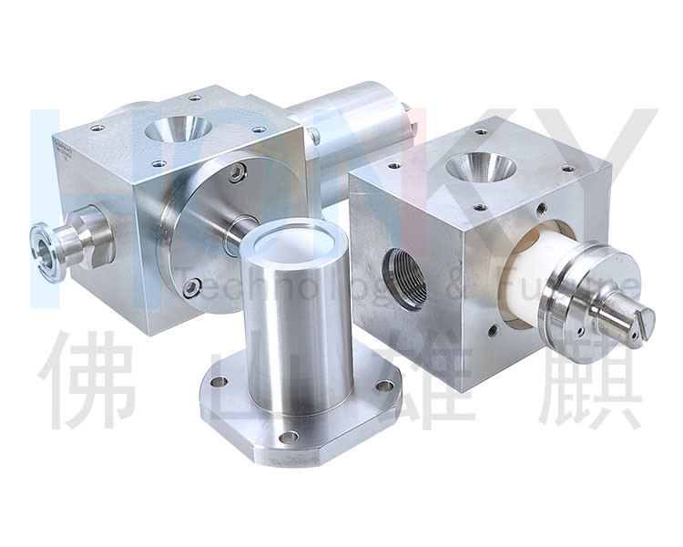 Air Driven Type OEM Filling Machine Parts Ceramic Piston And Ceramic Rotary Valve With Customzing Size For Piston Pump