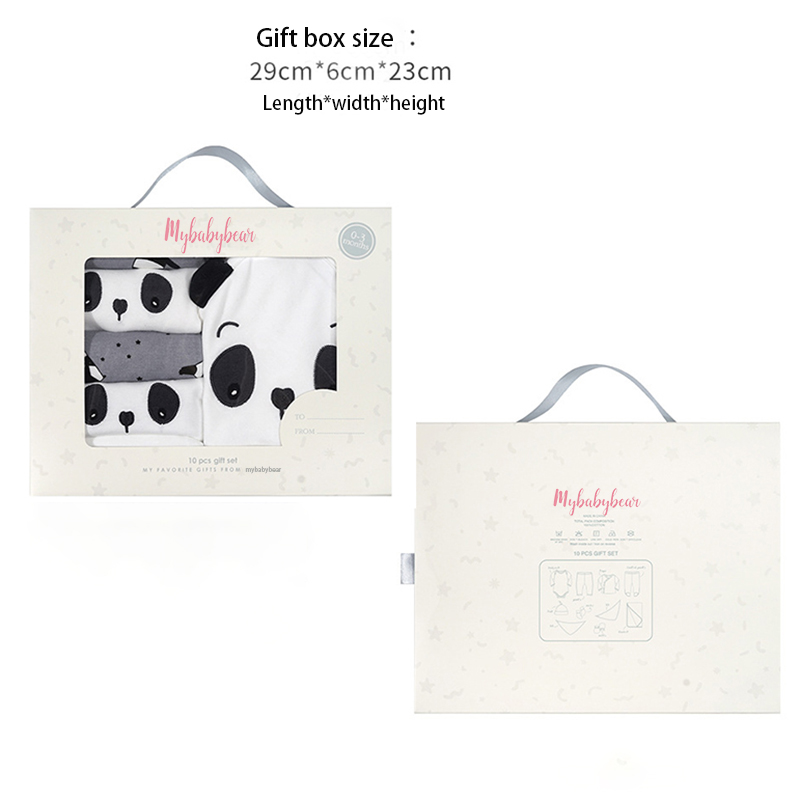 Wholesale 10pcs Baby Sleepwear Gift Package Newborn Clothes Baby Gift 100% Cotton Baby Shower Gift Set Box