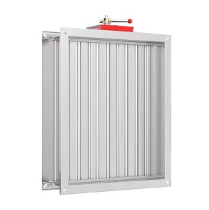 Quality Galvanized Steel Fire Damper with Automatic Temperature Control for sale