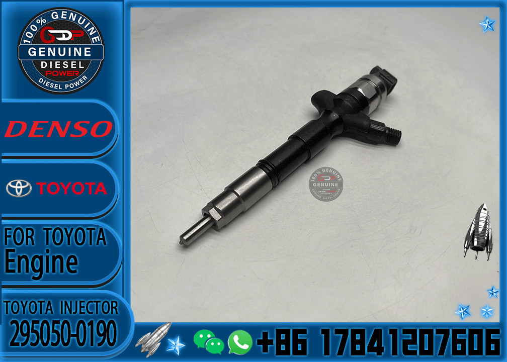High Quality Fuel injector 295050-0190/295050-0530 Diesel Fuel injector 23670-0L010/23670-0L100 for Toyota truck
