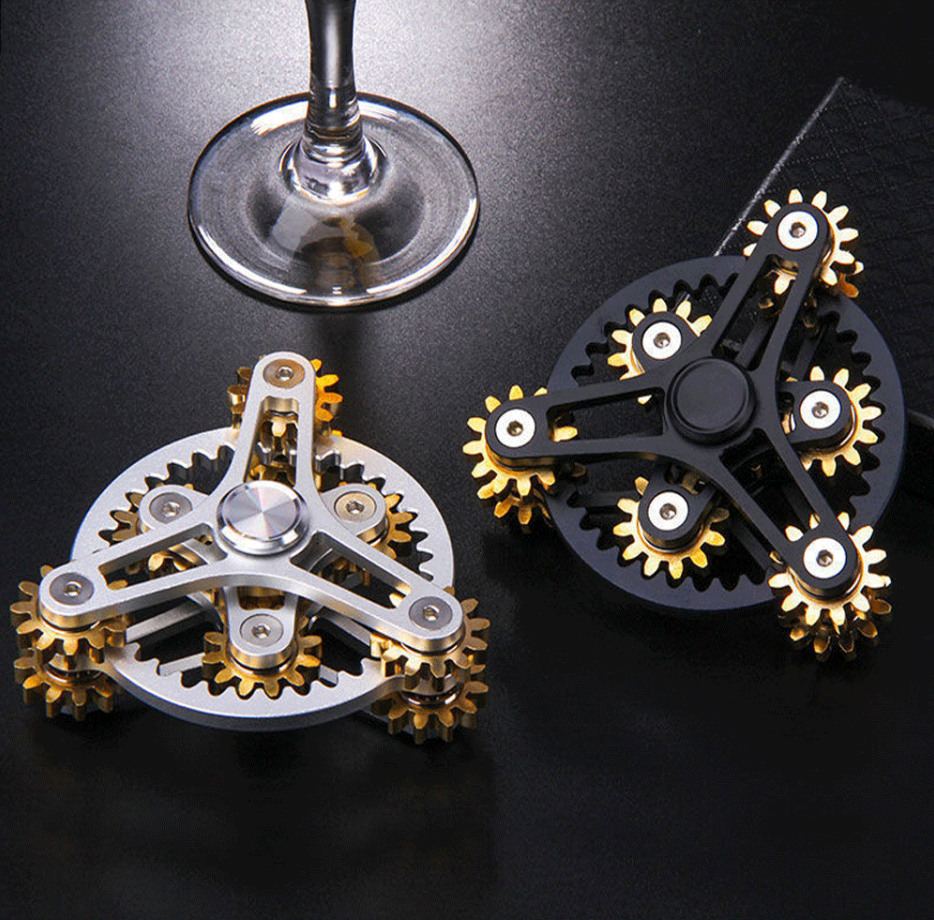 Star Wheel Finger Gyroscope Pure Copper Gear Ferris Wheel Toy Pressure Relief Function