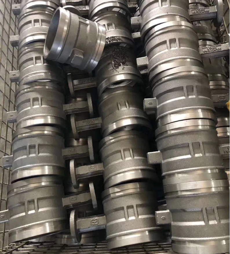 OEM Port Size Ductile Iron Rubber Lined Grooved Butterfly Valve for Fire Fighting System