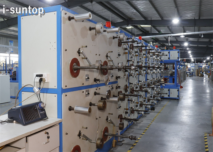 12 Core FTTH Round Drop 190m/Min LSZH Fiber Optic Cable Machine