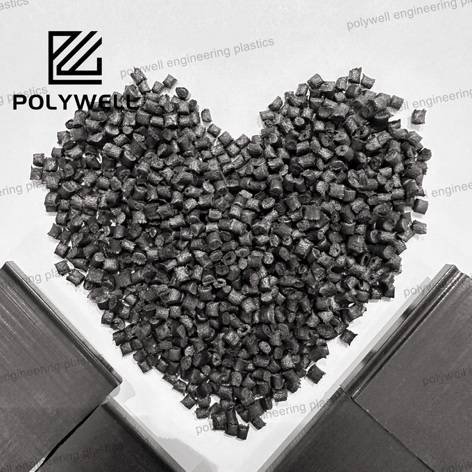 Glass Fiber Modified Polyamide Nylon 66 Plastic Pellets PA Granules For Thermal Break Strips