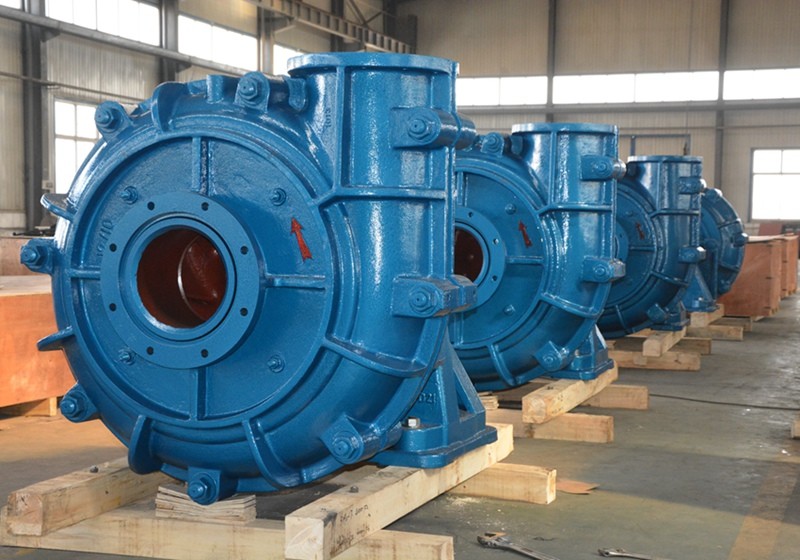 FGD Mining Sand Mud Slurry Pump with wear-resistant and anti-acid wet parts of A05, A49 Material