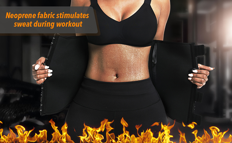 High Compression Waist Slimming Belt Corsets Tummy Control Neoprene Perfect for Women