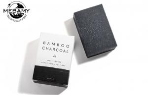 Quality Black Activated Bamboo Charcoal Natural Handcrafted Soap Deep Cleanse Detoxifying for sale