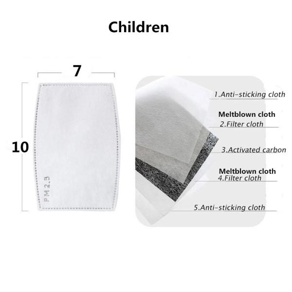 Dustproof Adjustable EarLoop Decorative Cloth Face Mask