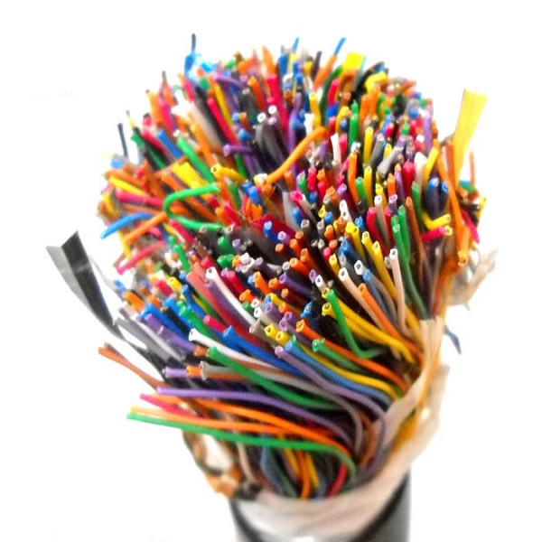 PVC / LSZH Indoor Telephone Line Cable For Multipair Communication 26AWG