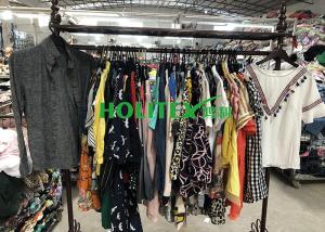 Quality Summer Used Womens Clothing American Style Second Hand Cotton Blouse for sale