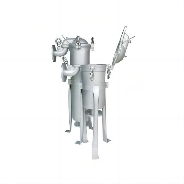 Pressure Stainless Steel Bag Filter Vessel 62 KG Weight for Food Beverage Industry