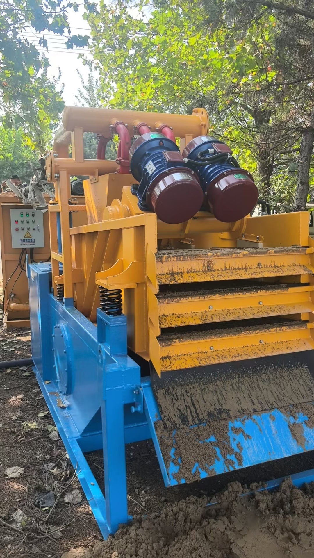 120cbm mud recycling system, 120 m3 mud recycling, 120 m3 mud recycling system, 120m³ recycling unit, 120 m3 recycler, 500GPM mud recycling system,