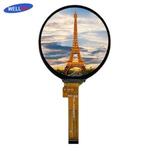 Quality RGB Vertical Stripe Round LCD Display ROHS Round LCD Screen for sale