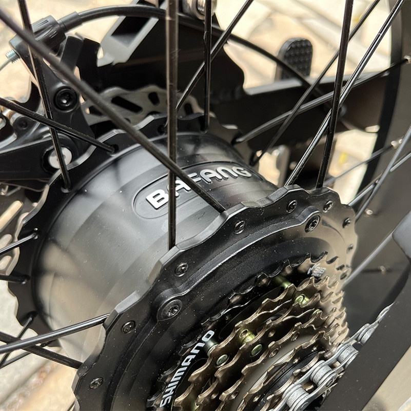 20 Inch Fat Tire 73 Style Ebike 7 Speed Electric Mountain Bike 48V 500W 750W 1000W Retro Full Suspension Electric Bike