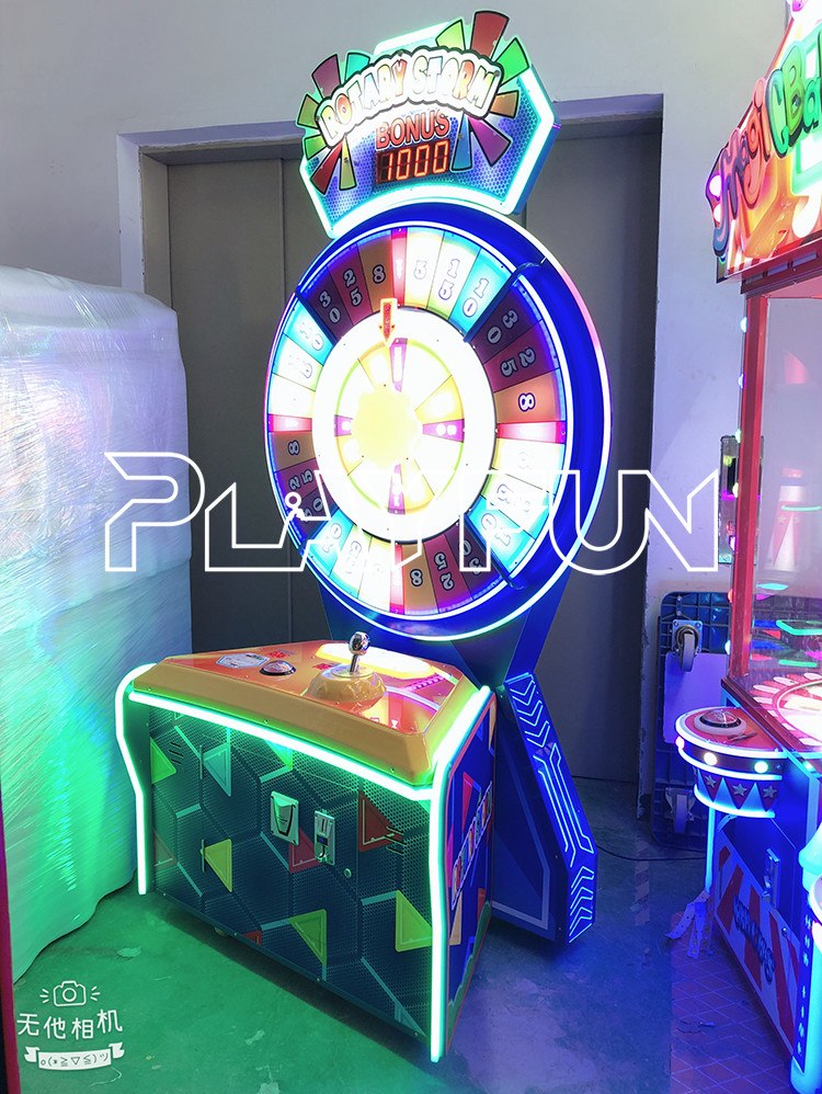 Playfun rotary storm Wheel of fortune Arcadeticket redemption game machine
