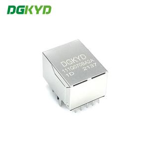 DGKYD111Q070BA2A1D Gigabit Ethernet Rj45 Transformer 10PIN With Light And