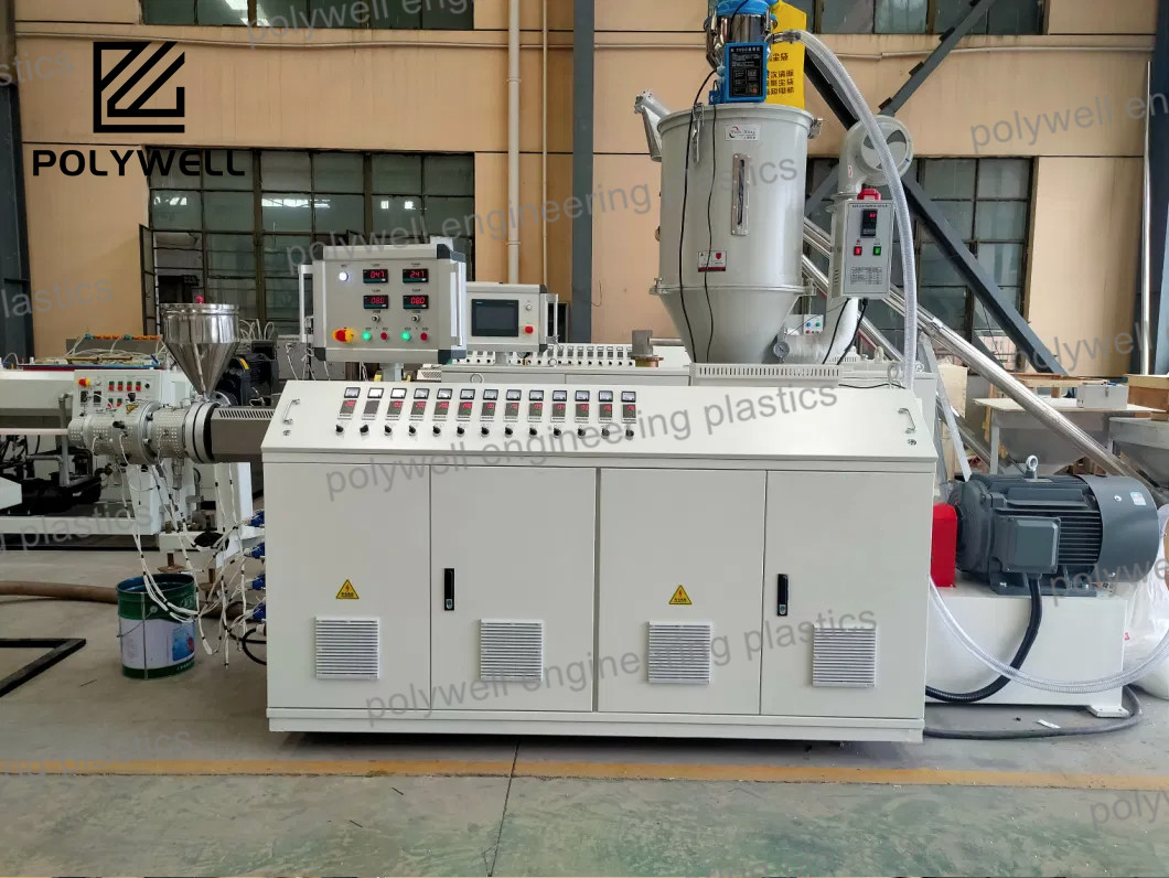 60HZ PPR Plastic Pipe Extrusion Making Production Line HDPE | PE | PP