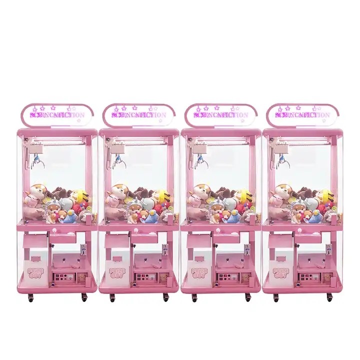 Amusement Game Center Toy Machine Vending Claw Machine 80KG Weight Capacity Limit