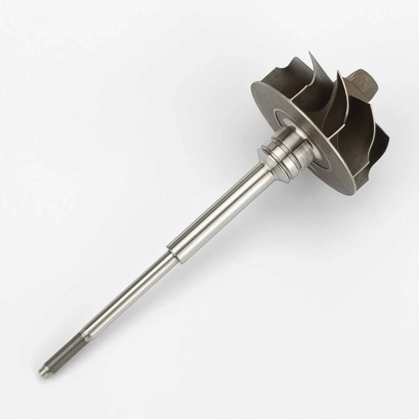 MS-TECH Turbo BV43 Turbine Wheel Shaft 53039880109 53039700109 Fit Turbos Ind 43mm Exd 38.2mm Blades 9