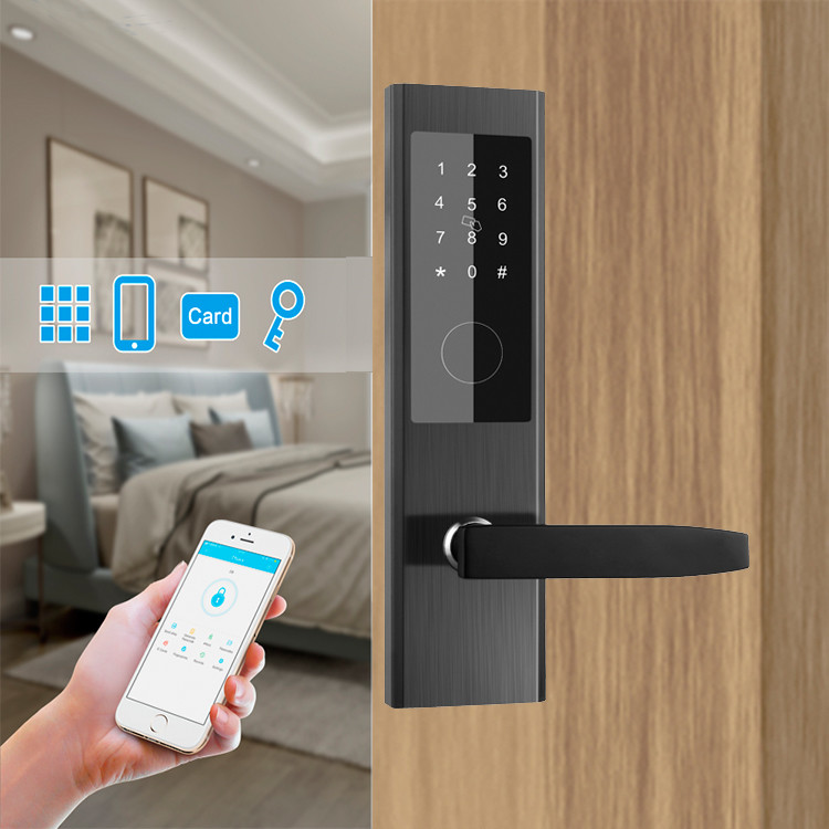 Stainless Steel Ss304 Password Door Locks 18mm Touch Keypad Door Lock