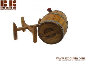 China soild wooden beer keg and wooden wine keg with SS inner available for different timber on sale