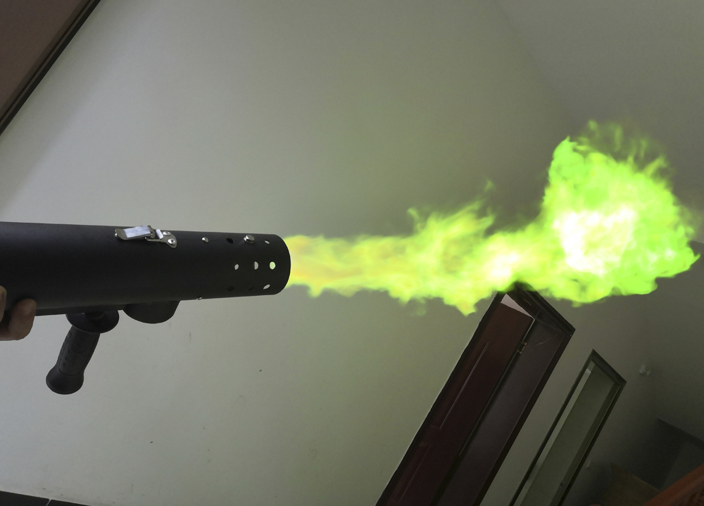 DJ Party 20w 500Hz Flame Thrower Gun Flame Machine For Stage