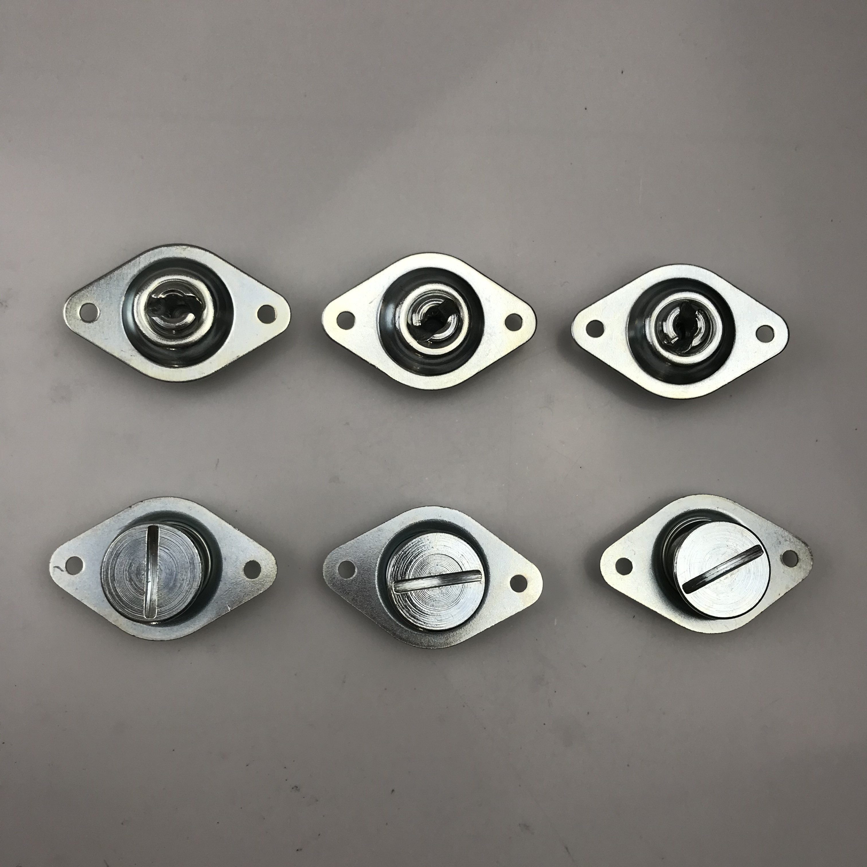 Accepted OEM Universal Steel Self Ejecting Quarter Turn Dzus Stud for Sprintcar 7/16" * .500" Silver Steel