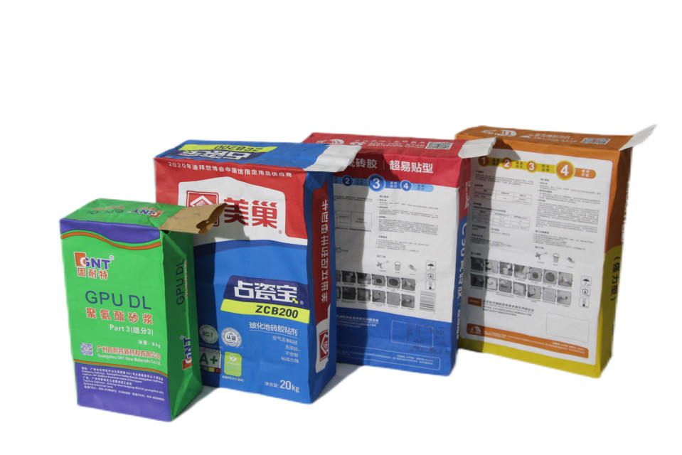 Industrial 25kg Paper Valve Bags With Closure