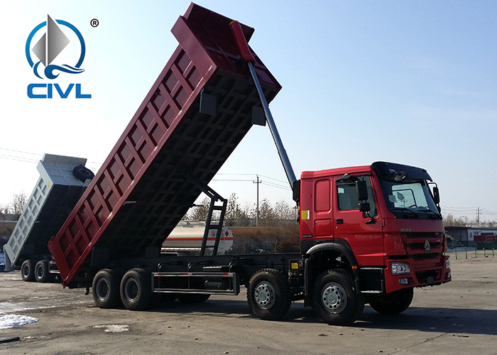 SINOTRUKHeavy Duty Dump Truck HOWO 8X4 DUMP TRUCK Euro 2 /3 50T