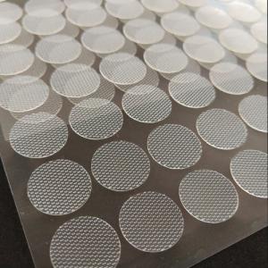 Transparent Hook And Loop Stickers Waterproof Temperature Resilience 10MM 15MM