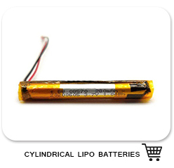 3.7V 480mAh CE Certified Lithium Polymer Battery with Customizable Connector for Torch Light and Electronics