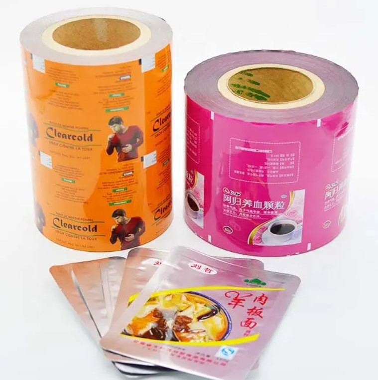 PET/AL/PE Composite Bag Composite Printing Film Roll Or Pharmaceutical Sachet Packaging Roll