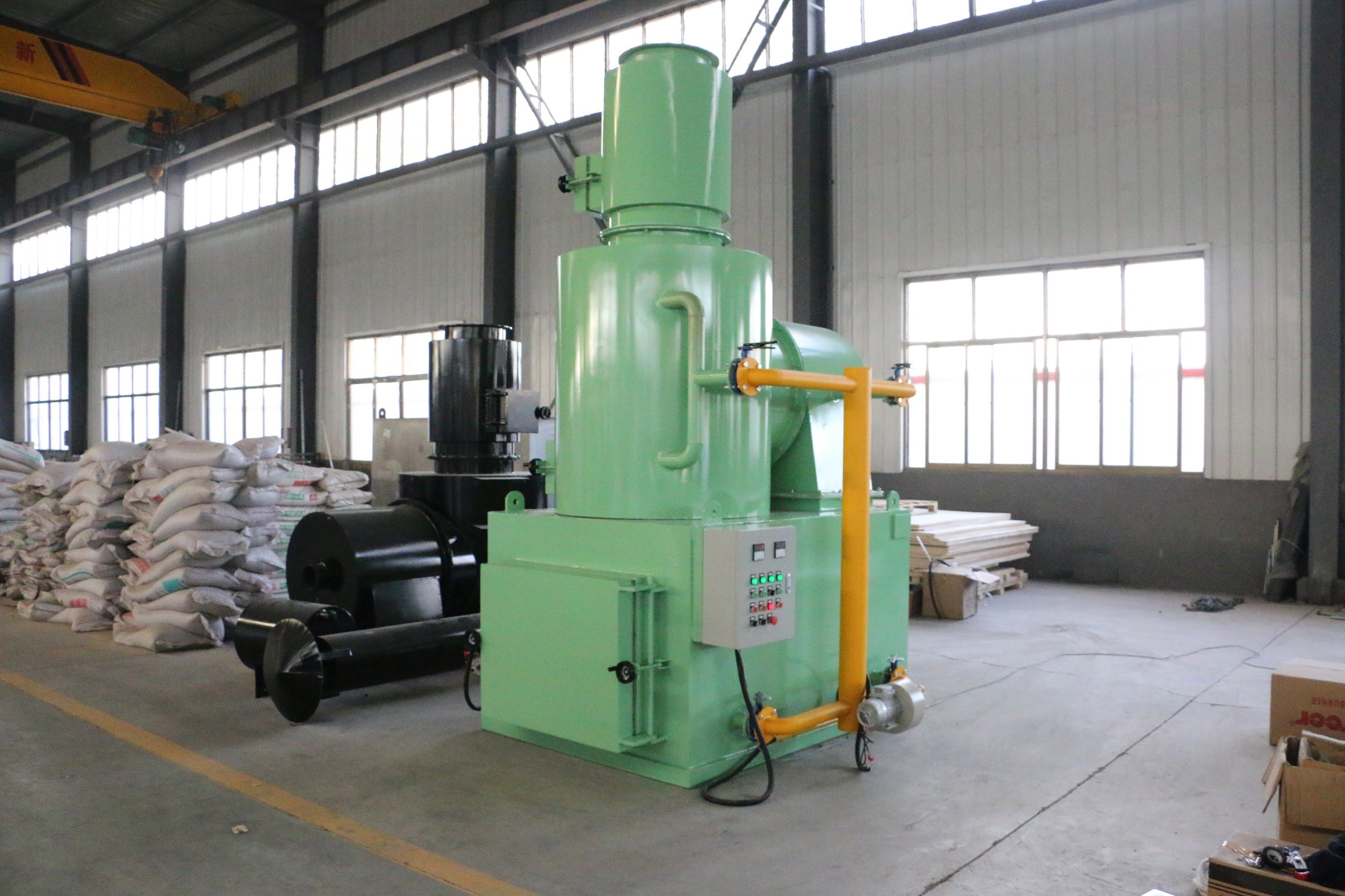 1000L/H Waste Treatment Garbage Cremation Machine Incinerator Furnace for Waste Disposal