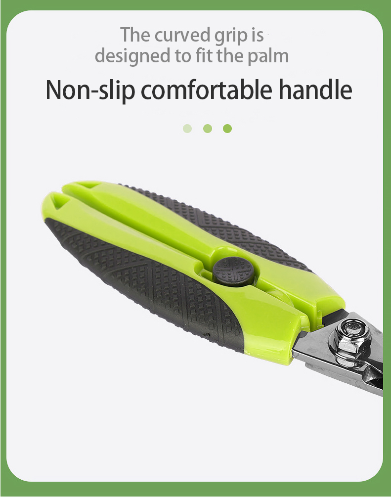 Sustainable Dog Nail Trimming Tools Green Pet Nail Clippers For Dogs