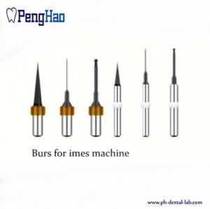 China CAD Cam System Dlc Coating Dental Zirconia Milling Burs for Imes-Icores on sale